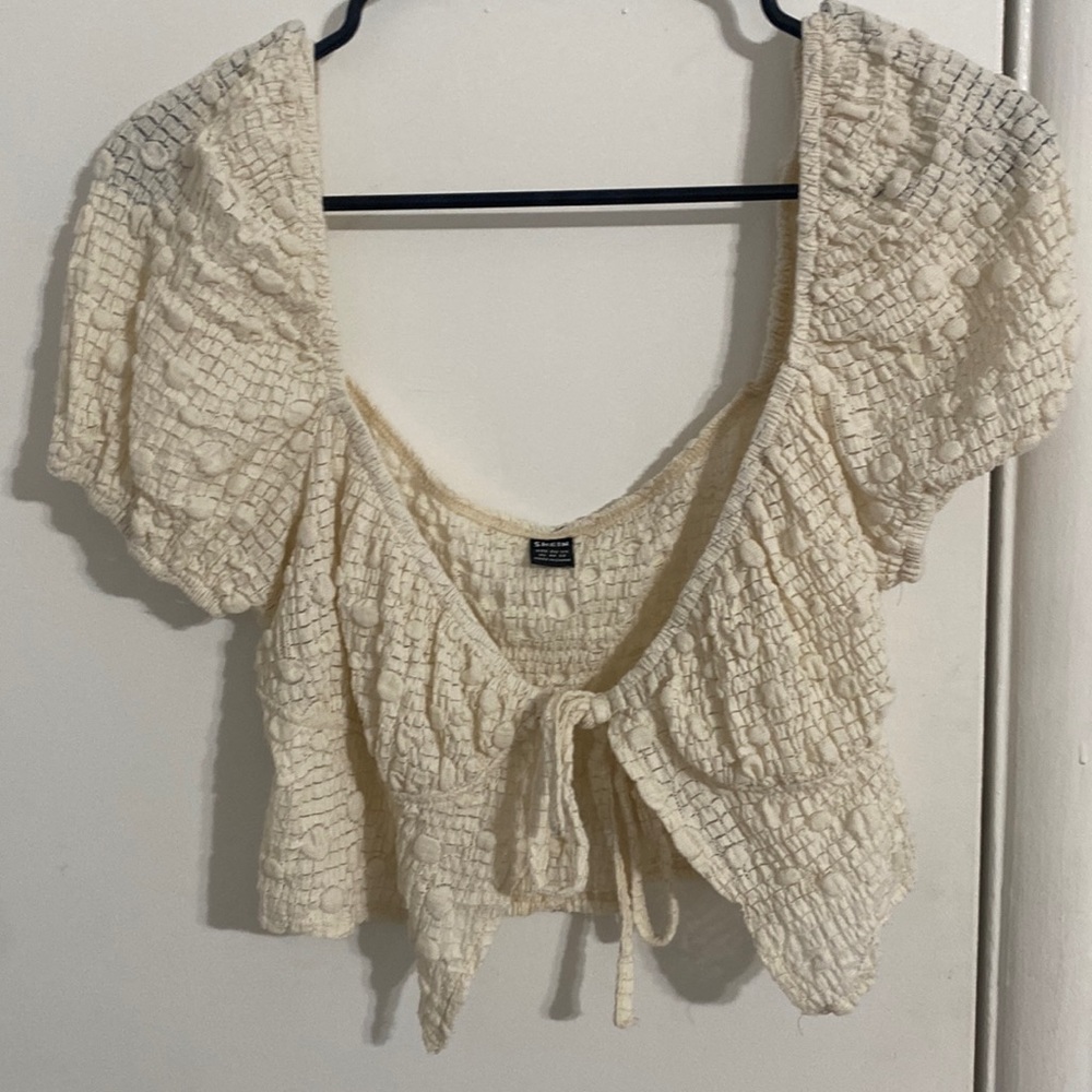 SHEIN mod tie front